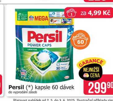 Persil kapsle 60 dávek 