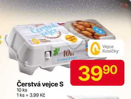 Vejce čerstvá S 10 ks
