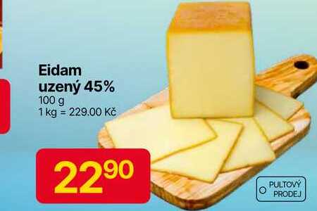 Eidam uzený 45% 100 g