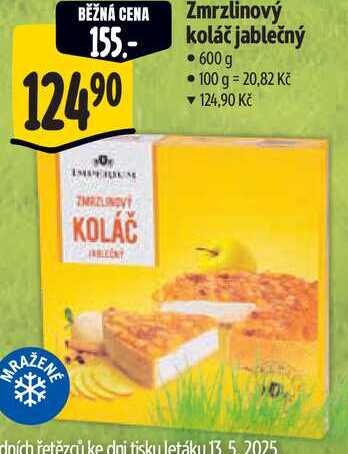 Zmrzlinový koláč jablečný, 600 g