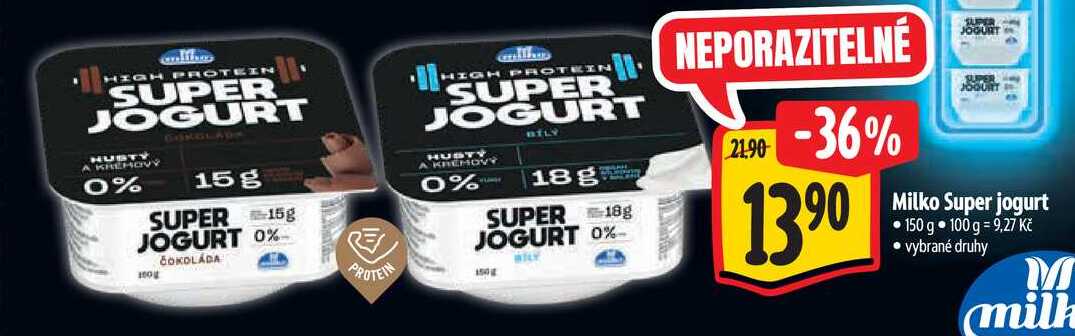 Milko Super jogurt, 150 g