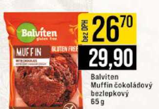 Balviten Muffin čokoládový bezlepkový 65g 