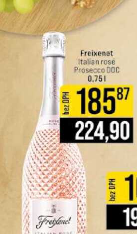 Freixenet Italian rose Prosecco DOC 0.75l