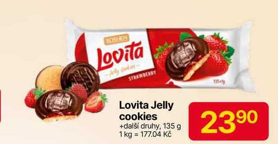Lovita Jelly cookies 135 g 