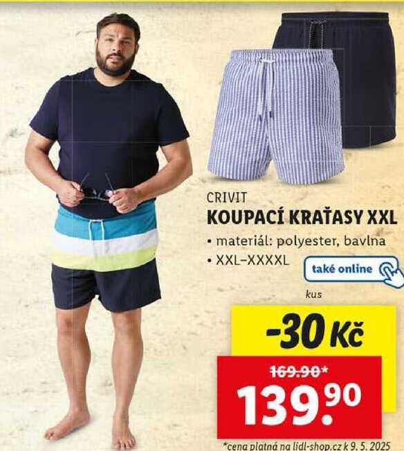 KOUPACÍ KRAŤASY XXL