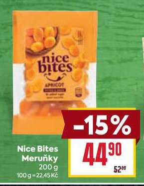Nice Bites Meruňky 200 g