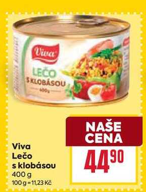 Viva Lečo s klobásou 400 g 