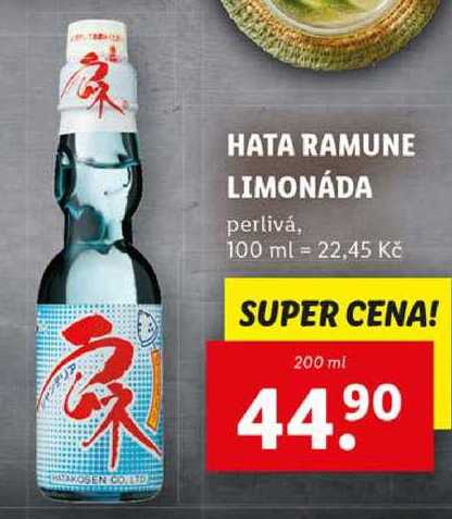 HATA RAMUNE LIMONÁDA, 200 ml