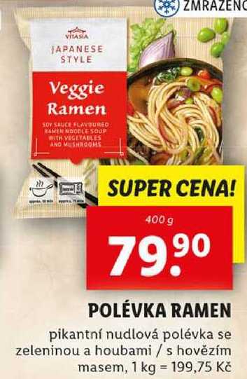 POLÉVKA RAMEN, 400 g