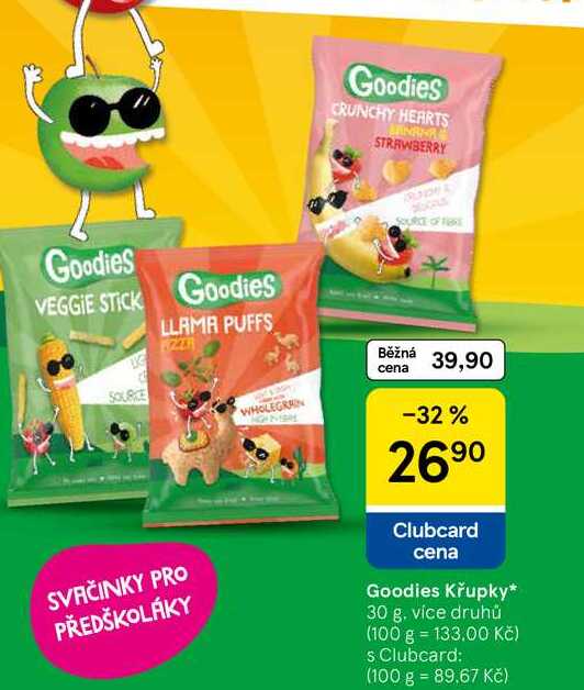 Goodies Křupky, 30 g 