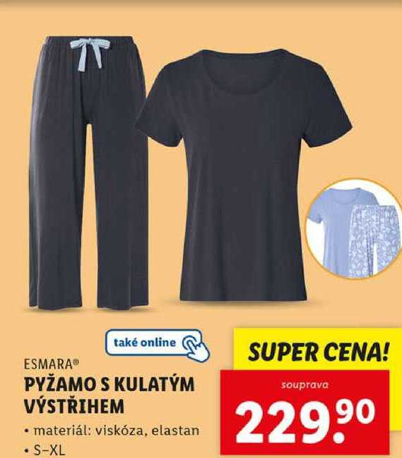 PYŽAMO S KULATÝM VÝSTŘIHEM