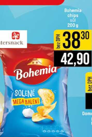 Bohemia chips sul 200 g 