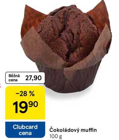 Čokoládový muffin, 100 g 