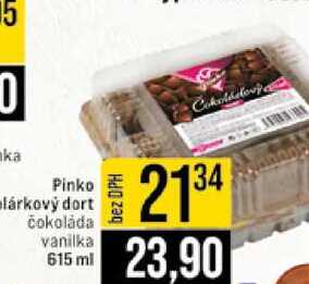 Pinko polárkový dort čokoláda vanilka 615 ml 