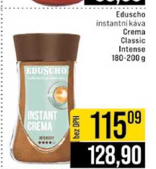 Eduscho instantní káva Crema Classic Intense 180-200 g