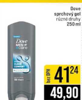 Dove sprchový gel různé druhy 250 ml 
