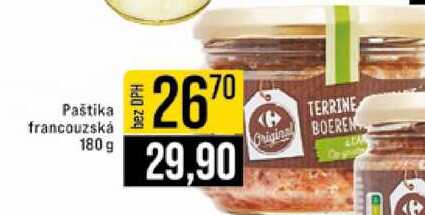 Paštika francouzská 180 g 
