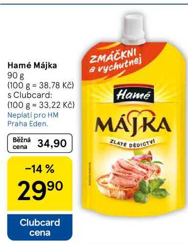 Hamé Májka, 90 g