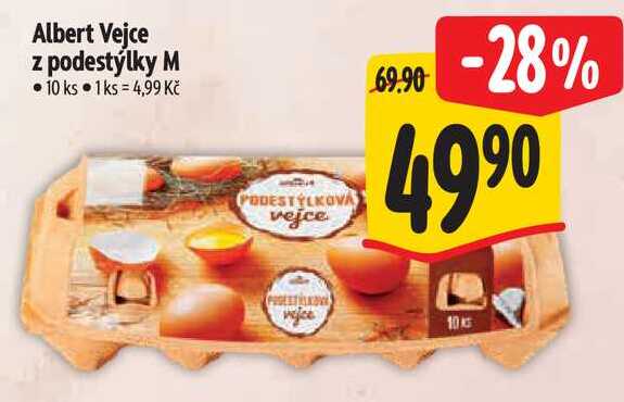 Albert Vejce z podestýlky M, 10 ks 