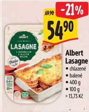Albert Lasagne, 400 g