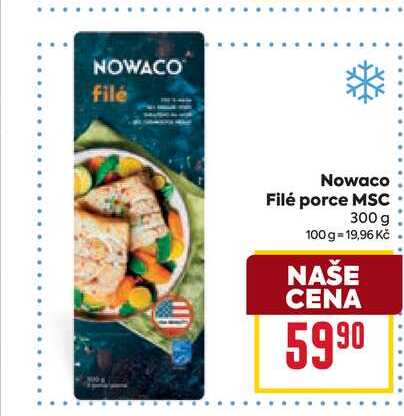 Nowaco Filé porce MSC 300 g 