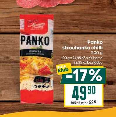 Panko strouhanka chilli 200 g