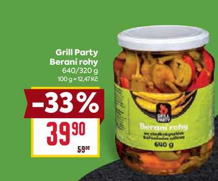Grill Party Beraní rohy 640/320 g 
