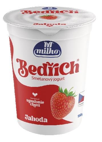 Milko Bedřich smetanový jogurt, 150 g