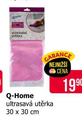 Q-Home ultrasavá utěrka 30 x 30 cm 