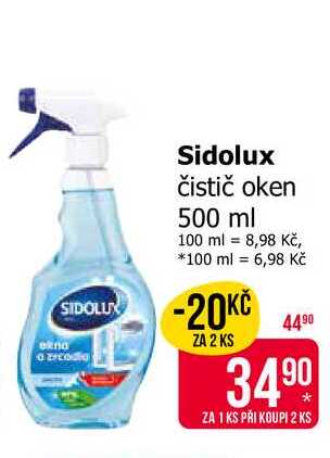 Sidolux čistič oken 500 ml
