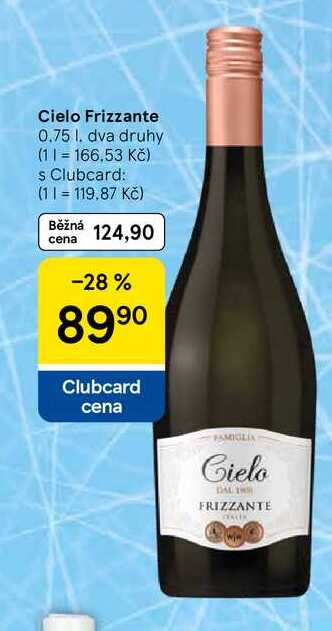 Cielo Frizzante, 0.75 l