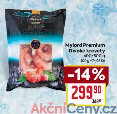 Mylord Premium Divoké krevety 400/500g