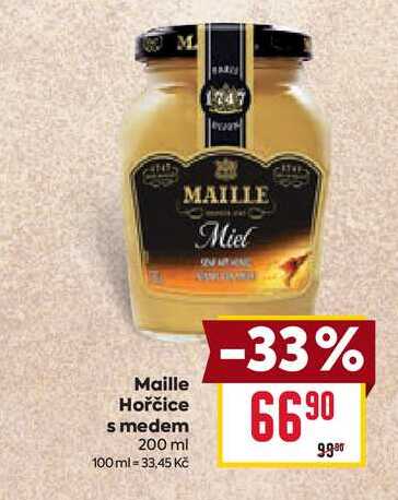 Maille Hořčice s medem 200 ml