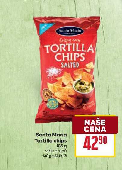 Santa Maria Tortilla chips 185 g 