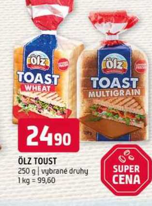 ÖLZ toust 250 g vybrané druhy 