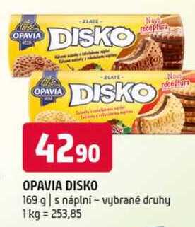 Opavia Disko sušenky 169g, vybrané druhy