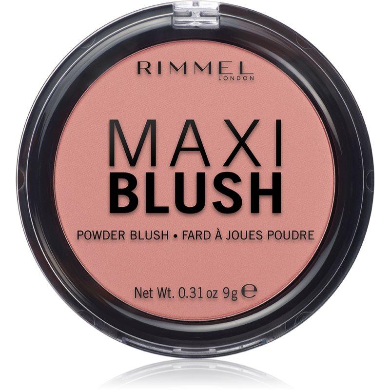 Rimmel Maxi Blush pudrová tvářenka odstín 006 Exposed 9 g
