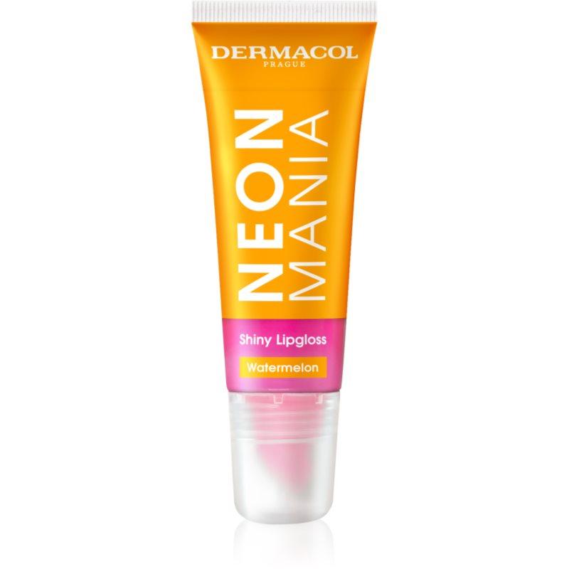 Dermacol Neon Mania lesk na rty v tubě odstín Watermelon 10 ml