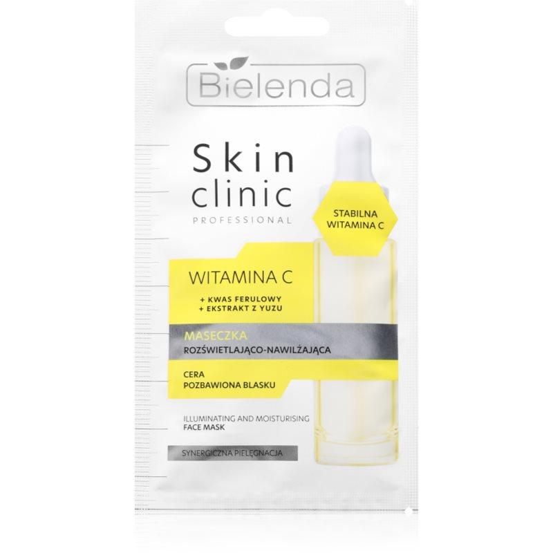 Bielenda Skin Clinic Professional Vitamin C rozjasňující hydratační maska na noc 8 g