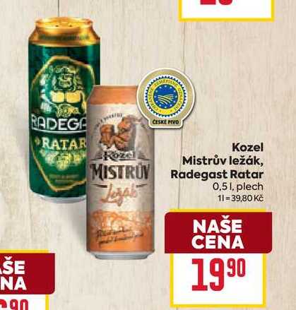 Radegast Ratar 0,51, plech