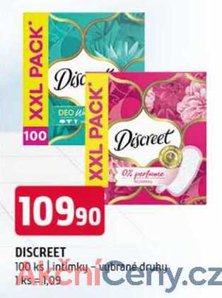 Discreet 100 ks intímky vybrané druhy 