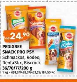 Pedegree snack pro psy vybrané druhy
