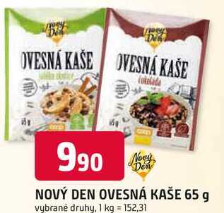 NOVÝ DEN OVESNÁ KAŠE 65 g 