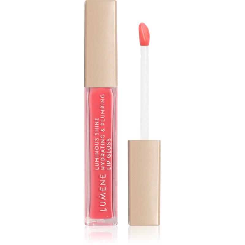 Lumene Luminous Shine hydratační lesk na rty odstín 4 Peach Pink 5 ml