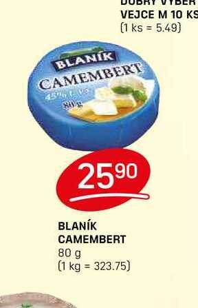 BLANÍK CAMEMBERT 80 g