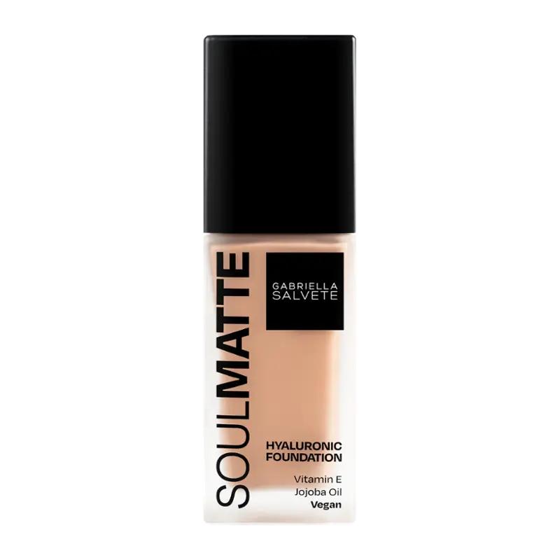 Gabriella Salvete Make-up Soulmatte Foundation Hyaluronic 04 Neutral Sand, 1 ks