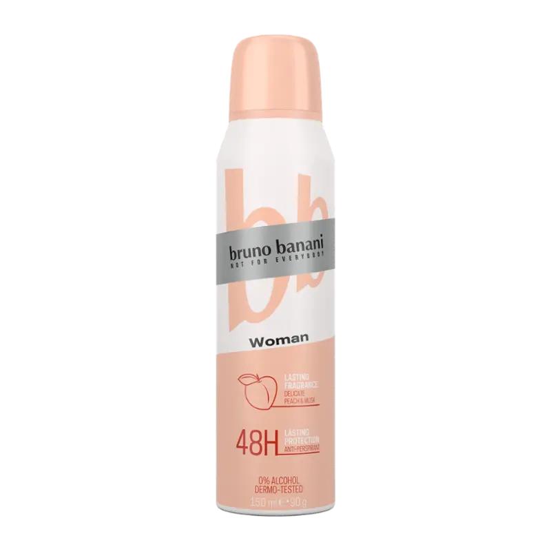 Bruno Banani Antiperspirant sprej pro ženy Woman, 150 ml