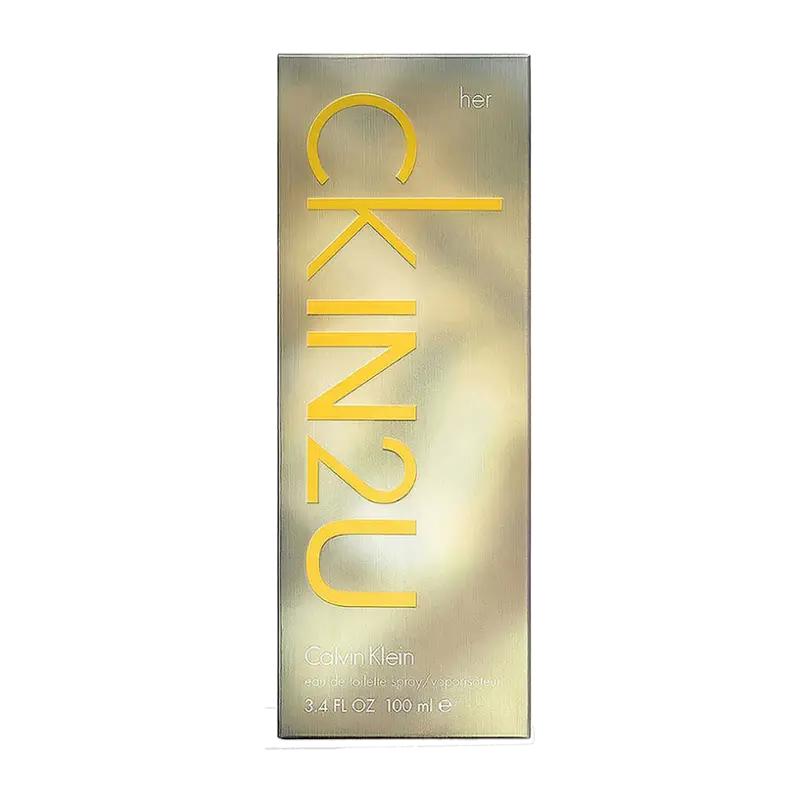 Calvin Klein IN2U toaletní voda pro ženy, 100 ml