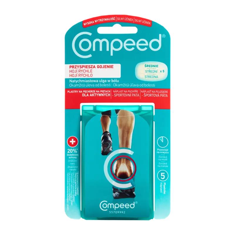Compeed Náplasti na puchýře Sport, 5 ks