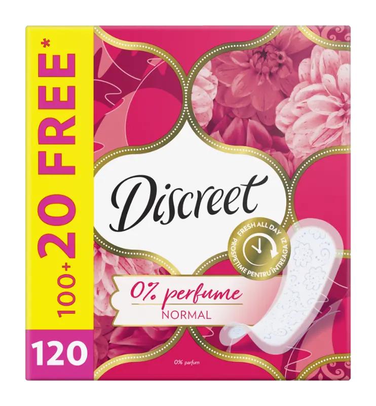 Discreet Intimky prodyšné neparfémované, 120 ks